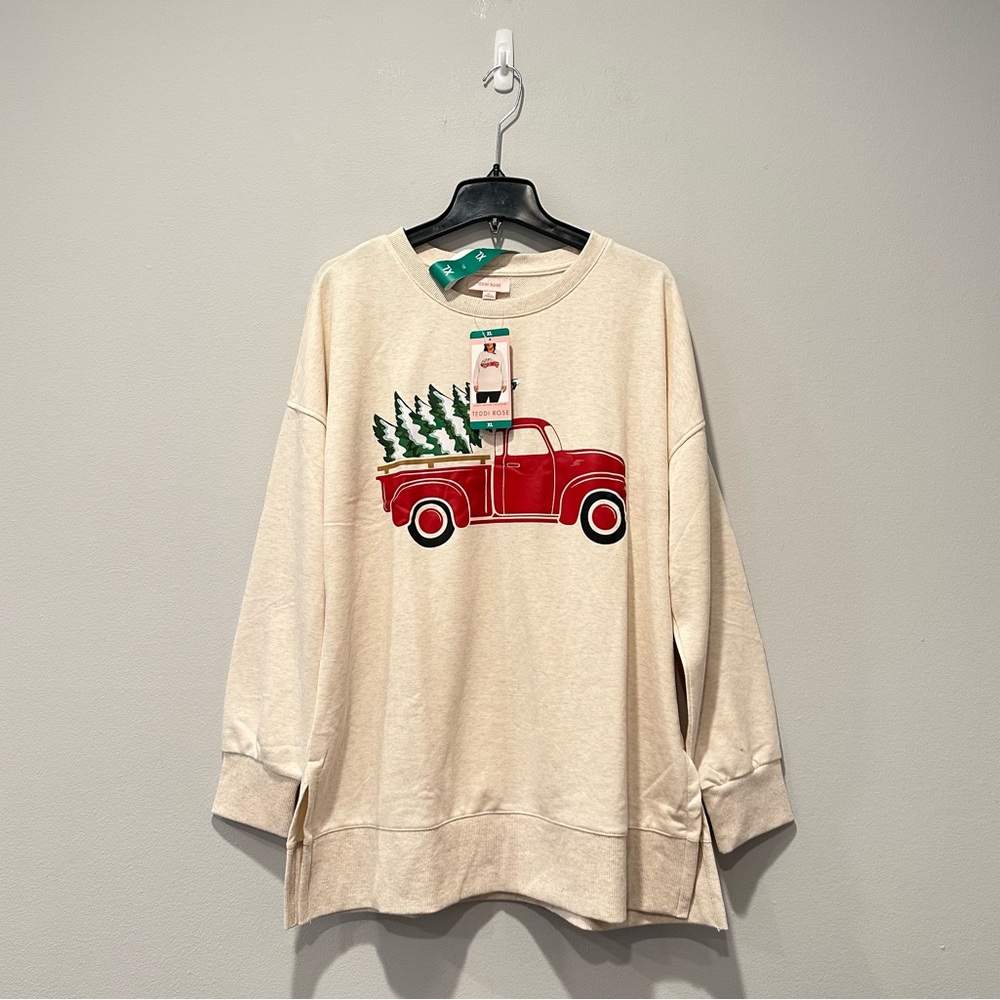 Teddi Rose Ladies' Holiday Crewneck Pullover - Picture 6 of 9